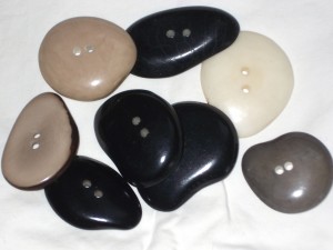 button black, gray, white