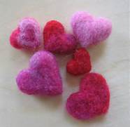 needle felt heart (2)